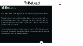 What Belead.com website looked like in 2018 (5 years ago)