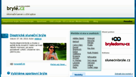 What Bryle.cz website looked like in 2018 (5 years ago)