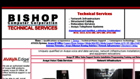 What Bishopcomputer.com website looked like in 2018 (5 years ago)
