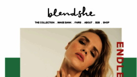 What Blendshe.com website looked like in 2018 (5 years ago)