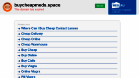What Buycheapmeds.space website looked like in 2018 (5 years ago)