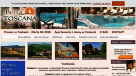 What Bellatoscana.pl website looked like in 2018 (5 years ago)