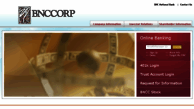 What Bnccorp.com website looked like in 2018 (5 years ago)