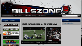 What Billszone.com website looked like in 2018 (5 years ago)