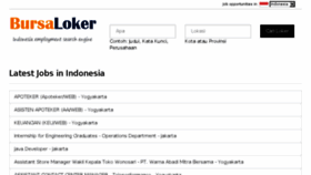 What Bursaloker.net website looked like in 2018 (5 years ago)