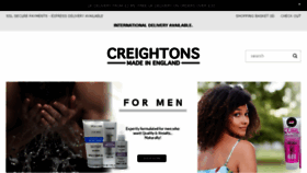 What Beautyatcreightons.co.uk website looked like in 2018 (5 years ago)