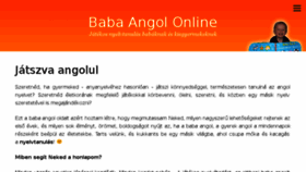 What Babaangolonline.com website looked like in 2018 (5 years ago)