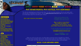 What Blameitonrio4travel.com website looked like in 2018 (5 years ago)
