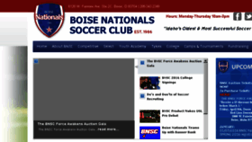 What Boisenationals.com website looked like in 2018 (5 years ago)