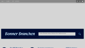 What Bonnbranchen.de website looked like in 2018 (5 years ago)
