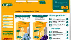 What Biofitt.com website looked like in 2018 (5 years ago)