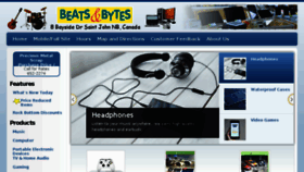 What Beatsbytes.com website looked like in 2018 (5 years ago)