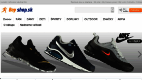 What Bayshop.sk website looked like in 2018 (5 years ago)