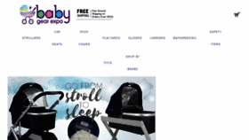 What Babygearexpo.com website looked like in 2018 (5 years ago)