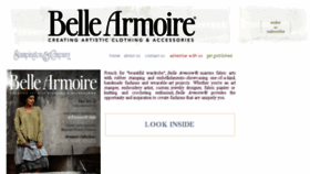 What Bellearmoire.com website looked like in 2018 (5 years ago)