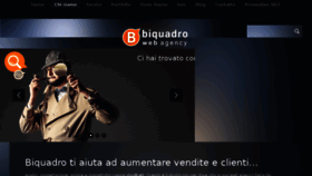 What Biquadroagency.it website looked like in 2018 (5 years ago)