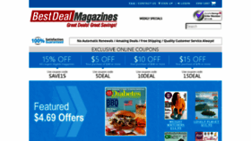 What Bestdealmagazines.com website looked like in 2018 (5 years ago)