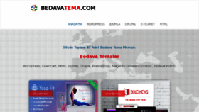What Bedavatema.com website looked like in 2018 (5 years ago)