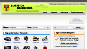What Bialystok.oglaszamy24.pl website looked like in 2018 (5 years ago)