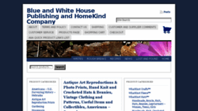 What Blueandwhitehousepubandhkco.com website looked like in 2018 (5 years ago)