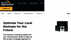 What Businessoptimizer.org website looked like in 2018 (5 years ago)