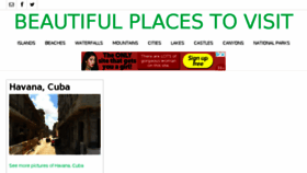 What Beautifulplacestovisit.com website looked like in 2018 (5 years ago)