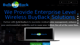 What Bulkbuyback.com website looked like in 2018 (5 years ago)