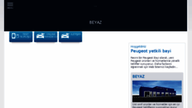 What Beyaz-peugeot.com website looked like in 2018 (5 years ago)