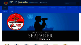 What Bp3ipjakarta.ac.id website looked like in 2018 (5 years ago)