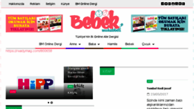 What Bebekmuhabbeti.com website looked like in 2018 (5 years ago)