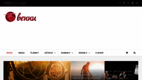 What Bennu.cz website looked like in 2018 (5 years ago)