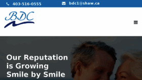 What Beddingtondenturecentre.ca website looked like in 2018 (5 years ago)