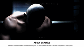 What Beactivemedia.com website looked like in 2018 (5 years ago)