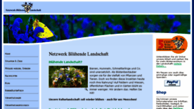 What Bluehende-landschaft.de website looked like in 2018 (5 years ago)