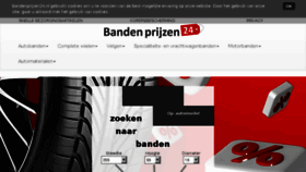 What Bandenprijzen24.nl website looked like in 2018 (5 years ago)