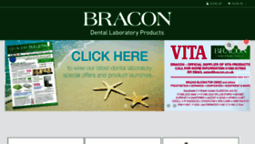 What Bracon.co.uk website looked like in 2018 (5 years ago)