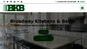What Broadwaykitchens.com website looked like in 2018 (5 years ago)