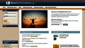 What Bestmotivation.com website looked like in 2018 (5 years ago)