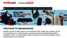 What Branding365.co.uk website looked like in 2018 (5 years ago)