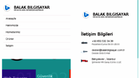 What Balakbilgisayar.com website looked like in 2018 (5 years ago)