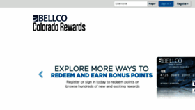 What Bellcocoloradorewards.com website looked like in 2018 (5 years ago)