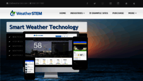 What Blog.weatherstem.com website looked like in 2018 (5 years ago)