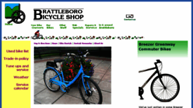 What Bratbike.com website looked like in 2018 (5 years ago)