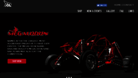 What Badlandbuggy.com website looked like in 2018 (5 years ago)