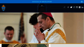 What Bridgeportdiocese.com website looked like in 2018 (5 years ago)