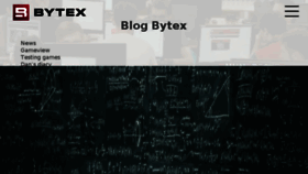 What Bytextest.com website looked like in 2018 (5 years ago)