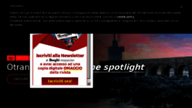 What Borghimagazine.it website looked like in 2018 (5 years ago)