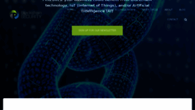 What Blockchainsecurity.com website looked like in 2018 (5 years ago)