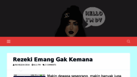 What Bidadarimagang.com website looked like in 2018 (5 years ago)