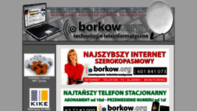 What Borkow.org website looked like in 2018 (5 years ago)